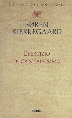 Copertina Esercizio del Cristianesimo di Søren Kierkegaard